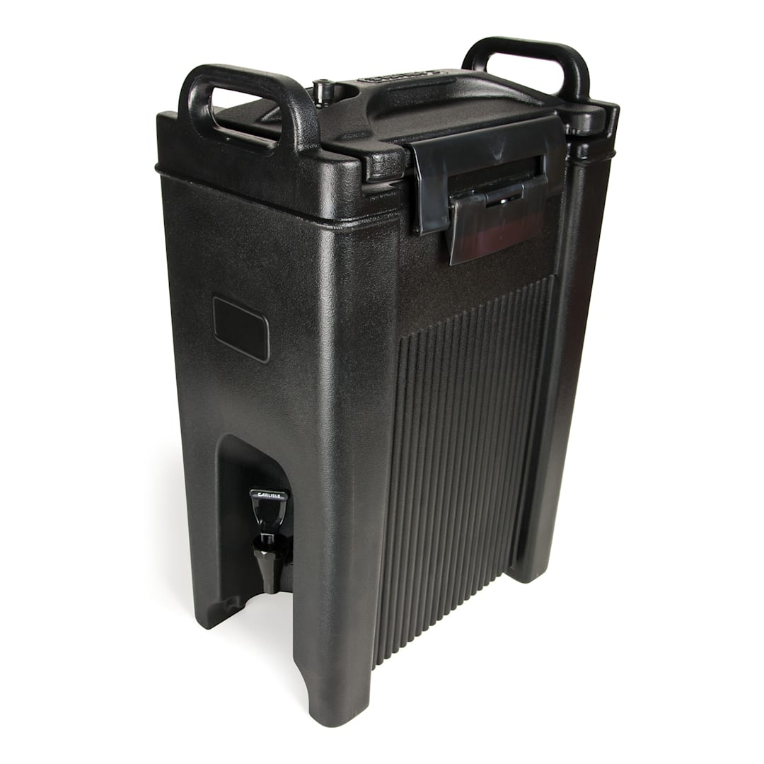 Carlisle XT500003 Cateraide Black 5 Gal. Beverage Server
