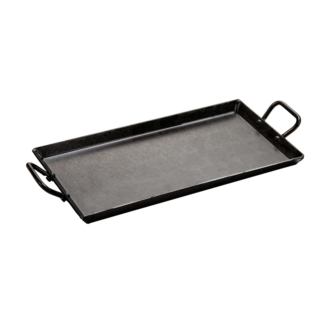 Lodge® CRSGR18 Seasoned 18" x 10" Carbon Steel Griddle