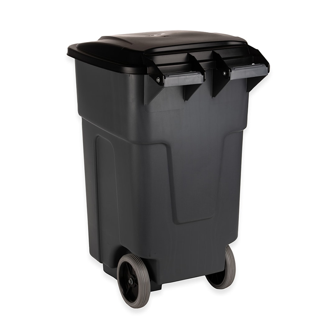 Carlisle 34505023 Gray 50 Gallon Wheeled Waste Container