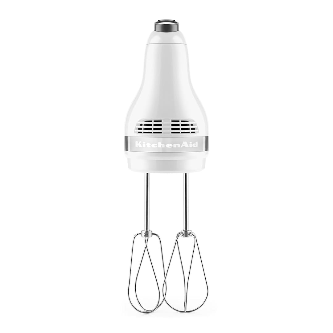 KitchenAid KHM512WH White 5-Speed Ultra Power™ Hand Mixer