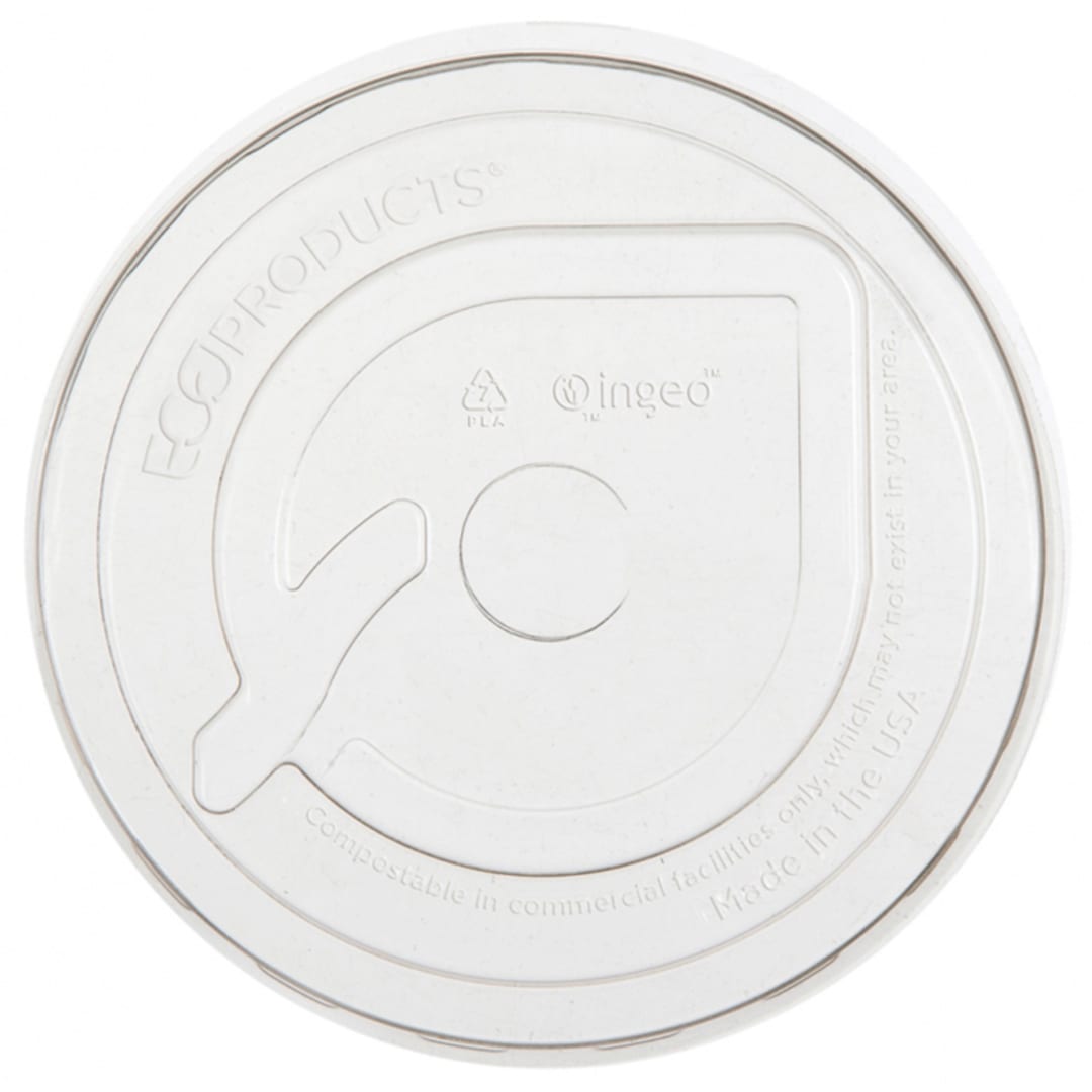 Eco Products EP-FLCC Flat Lid for 9 - 24 Ounce Cold Cup - 1000 / CS