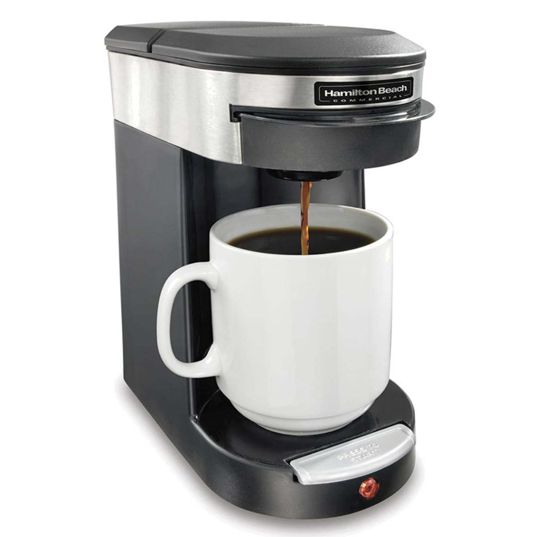 Hamilton Beach HDC200S-CA Deluxe Black / S/S 120V 1 Cup Coffee Maker