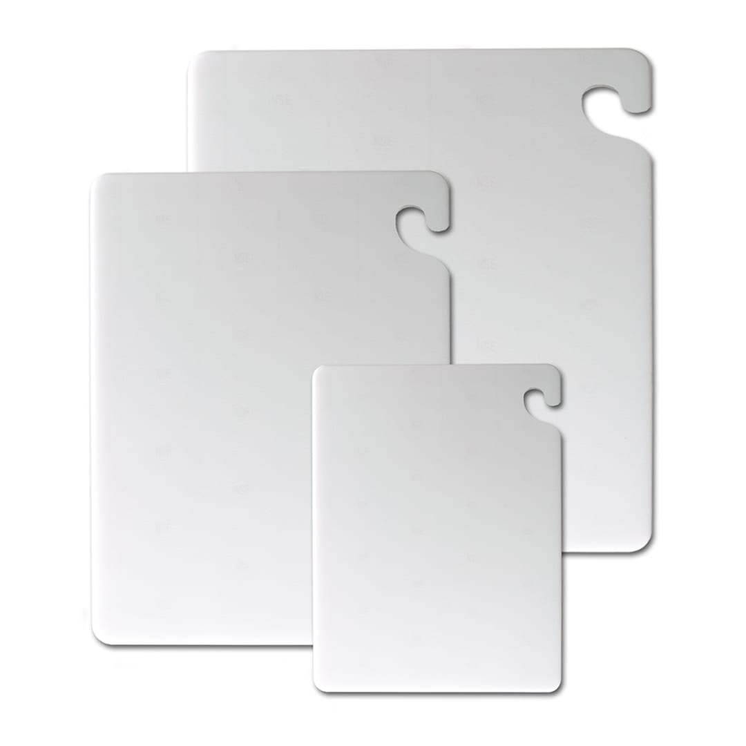 White 30" x 36" x 0.5" Cutting Board