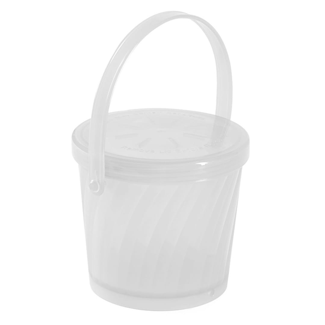 G.E.T. EC-13-1-CL Eco-Takeouts Clear 16 Oz. Soup Container - Dozen