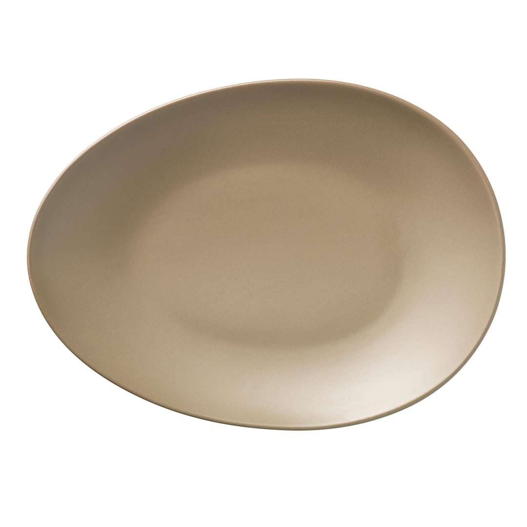 Libbey - Formerly World Tableware DRI-7-S Driftstone Sand Coupe Plate