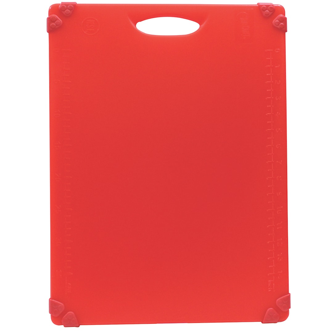 TableCraft CBG1520ARD Red 15 x 20" Grippy Cutting Board