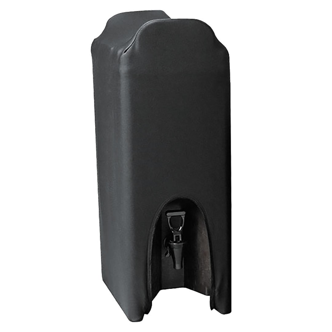 Snap Drape BDCWYN50 Wyndham Black 5 Gallon Beverage Dispenser Cover