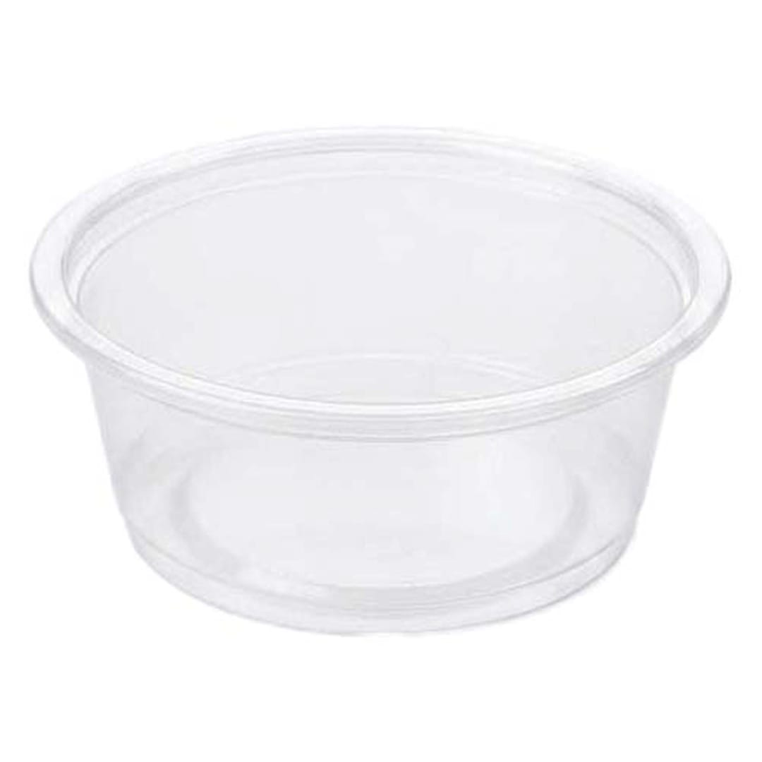 Darling Foodservice Clear 1.5 Oz. Poly Portion Cup - 2500 / CS