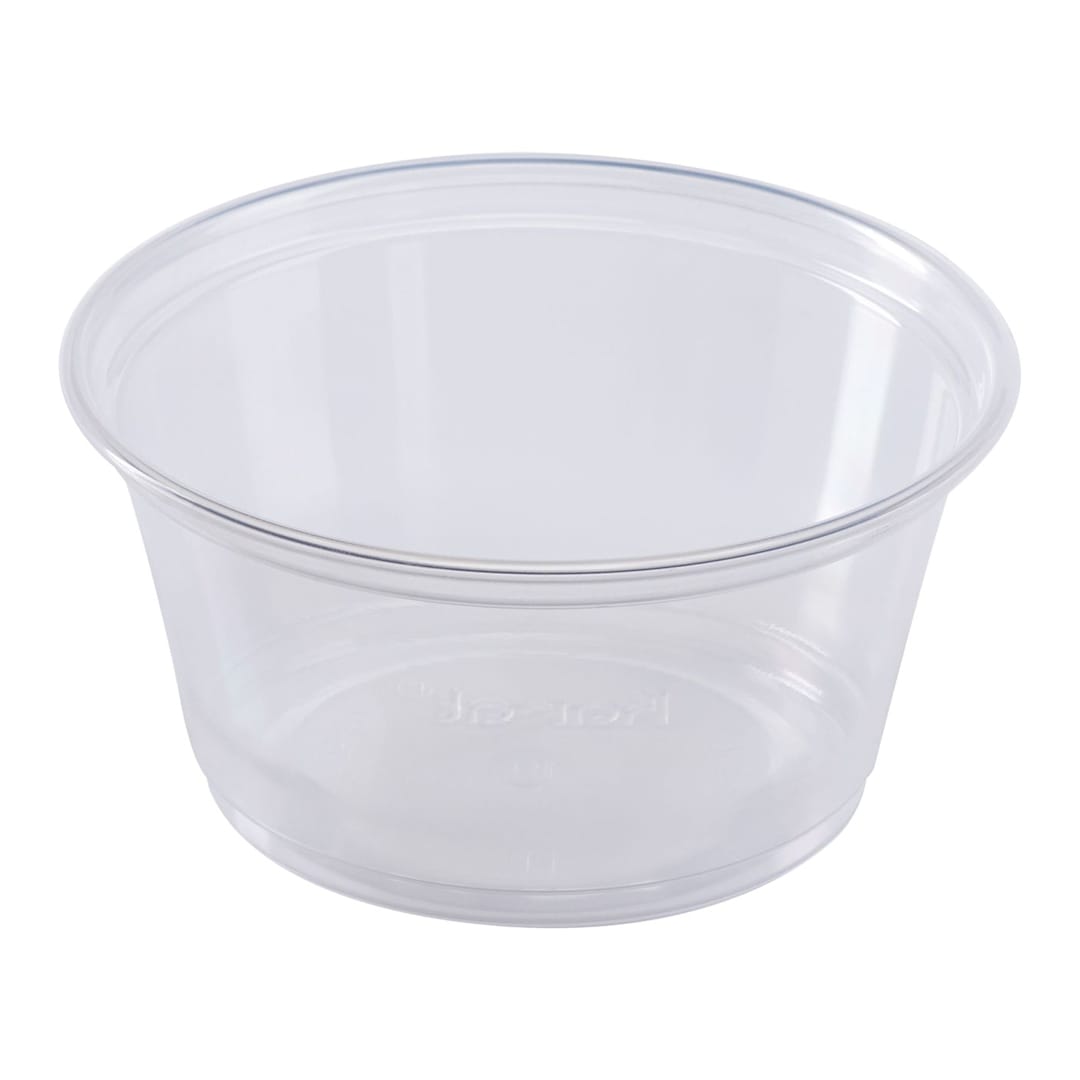 Darling Foodservice Clear 3.25 Oz. Poly Portion Cup - 2500 / CS