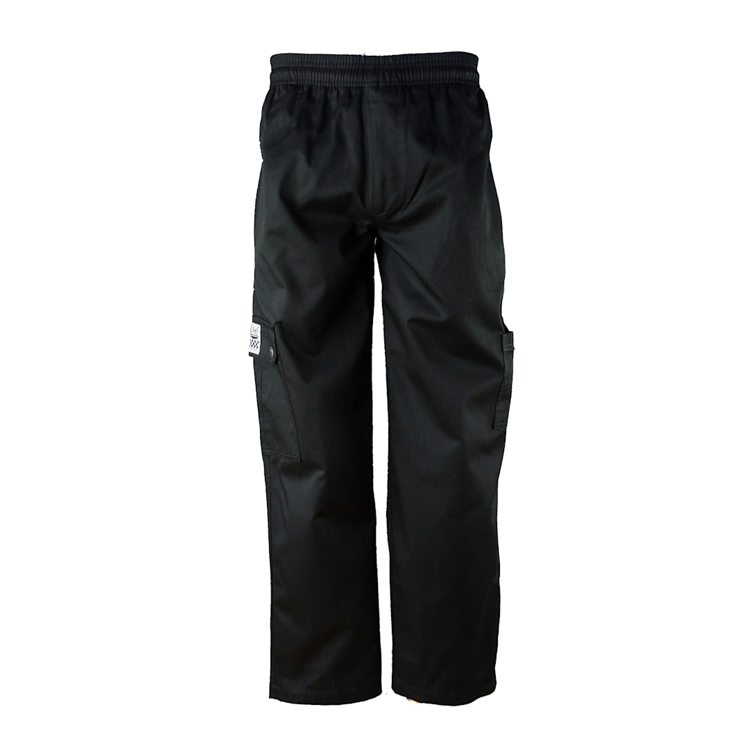 Chef Revival® P024BK-XS Black X-Small PC-Blend Cargo Pants