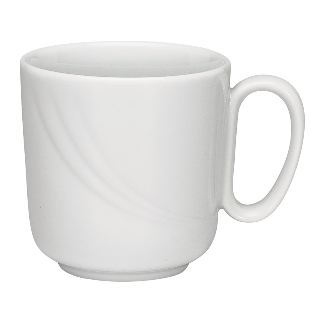 Schonwald 9185629 Donna Senior 9.5 Ounce White Stack Mug - 6 / CS