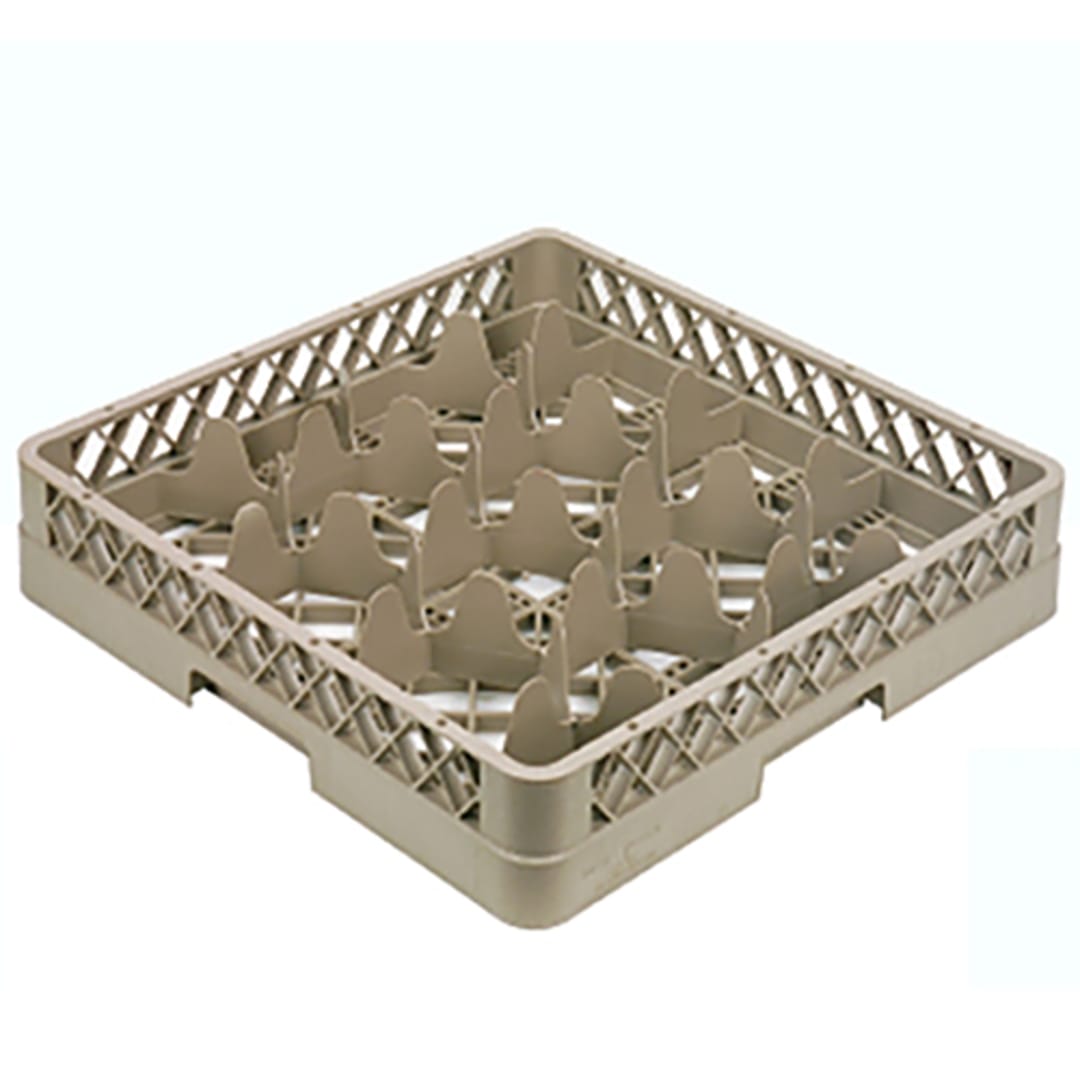 Traex TR18 Beige 12-Compartment Glass Rack