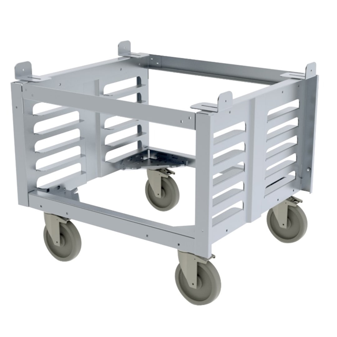 Cadco OST-195-CS Full Size Oven Stand for 2 Ovens