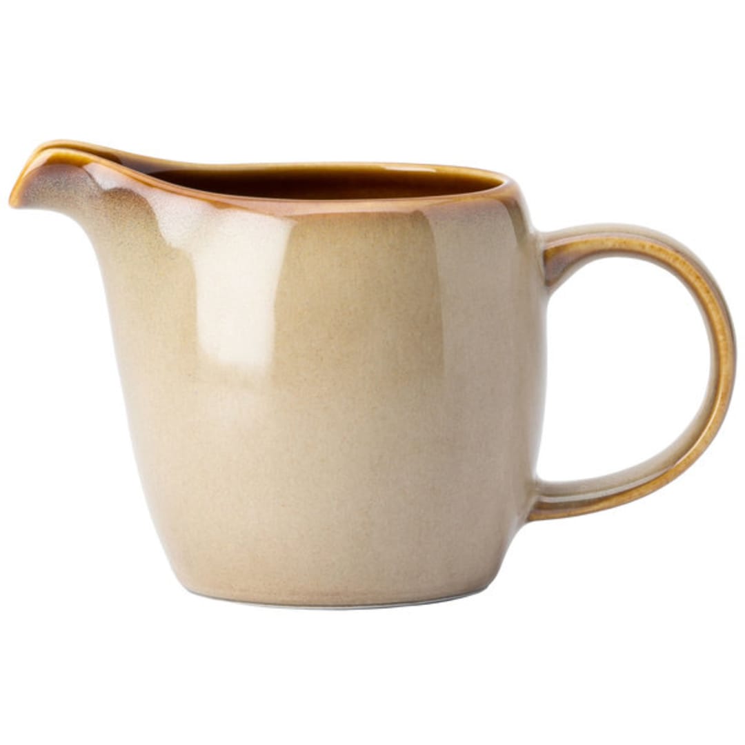 1880 Hospitality L6753066802 Rustic Sama 3 Oz Creamer with Handle - 24/CS