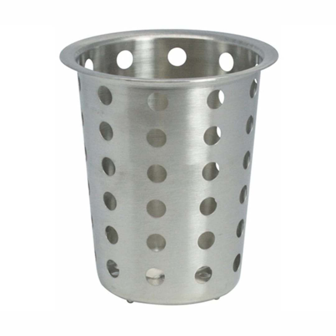 Winco FC-SS S/S Perforated Silverware Cylinder