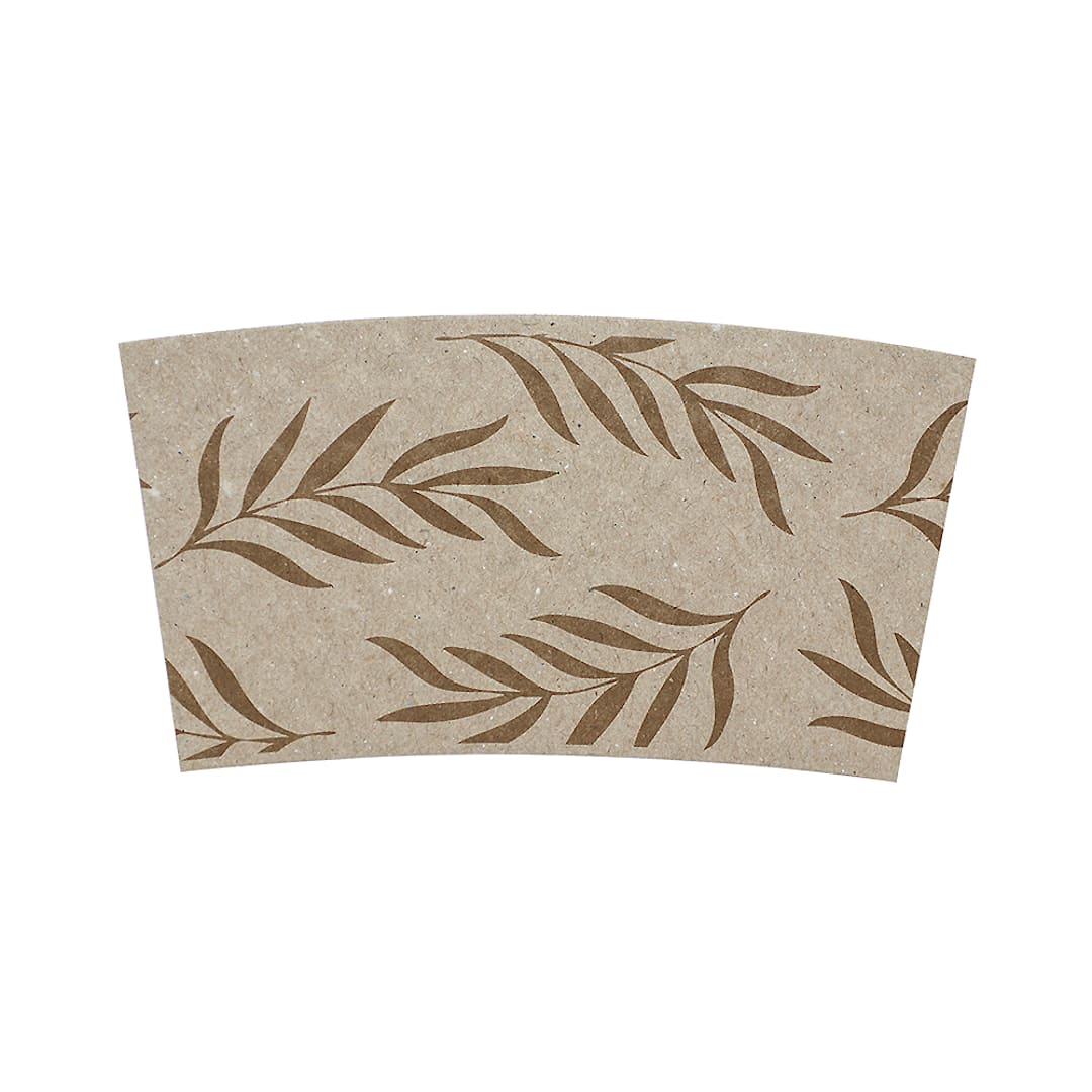 World Centric SL-PA-LG Coffee Sleeve for 10 - 20 Oz. Cups - 1000 / CS