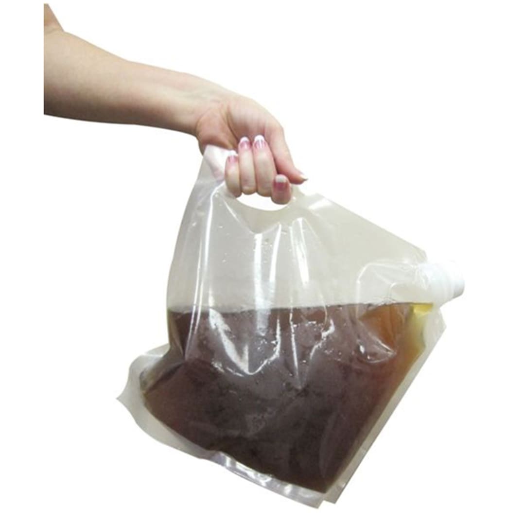 Pak-Sher 9003 Cateraid Clear 1 Gallon Beverage Bag
