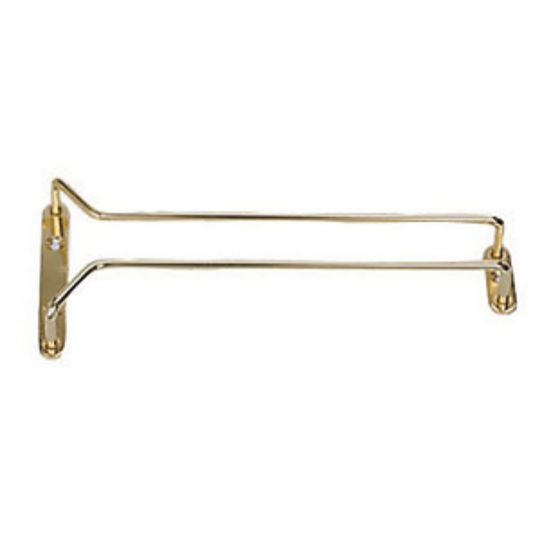 Adcraft BRGH-10/PKG 10 In Glass Hanger for Undershelf Storage - 2 / PK