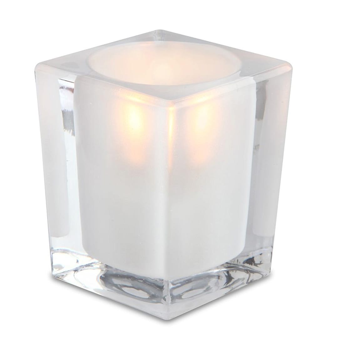 Sterno Products® 80238 Signature Frost Glass Lamp