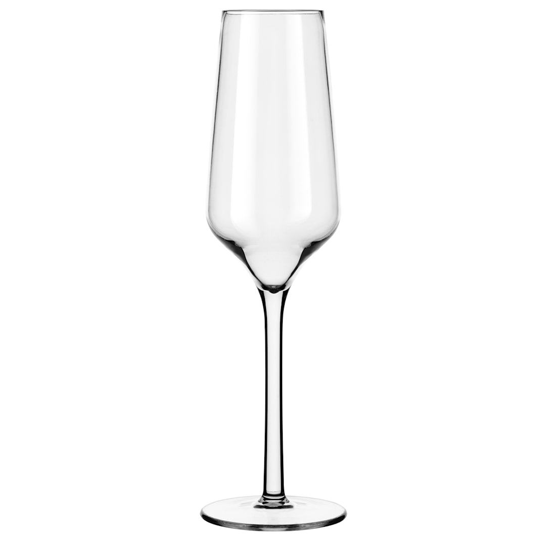 Libbey 92451 Infinium Prism Plastic 8-1/2 Oz. Flute Glass
