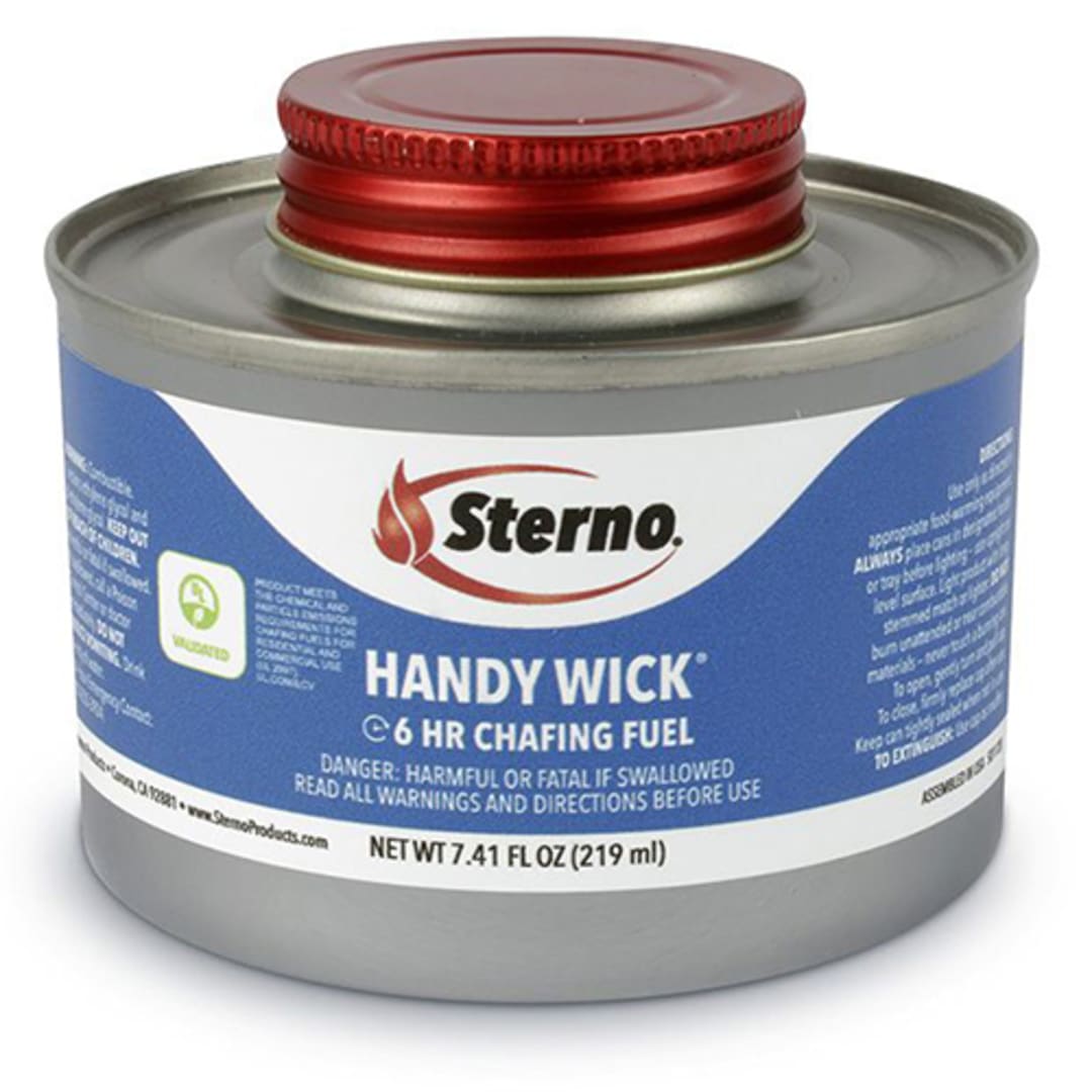 Sterno 10368 6-Hour Handy Wick Chafing Fuel
