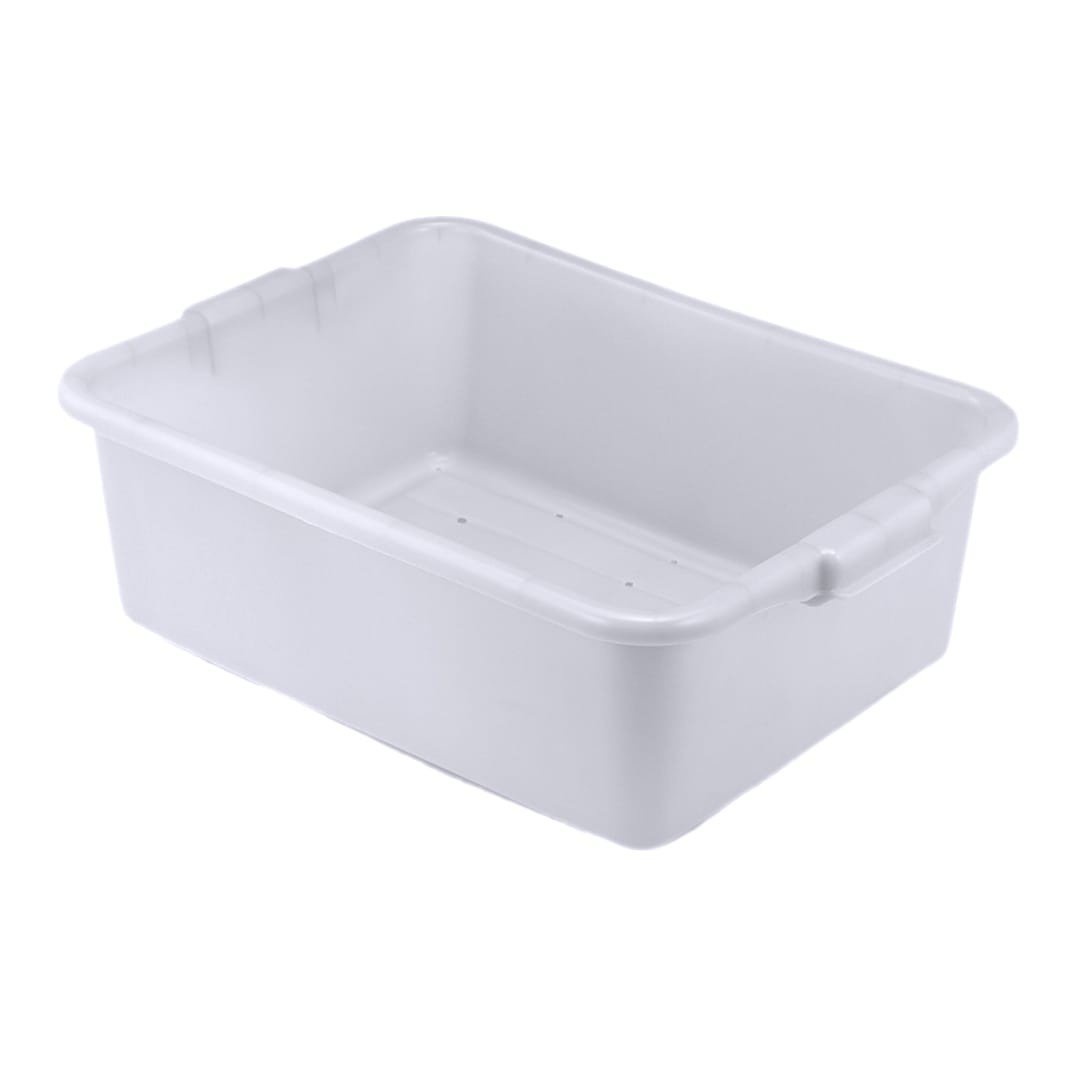 Traex® 1517-C05 White 20" x 17" x 7" Perforated Drain Box
