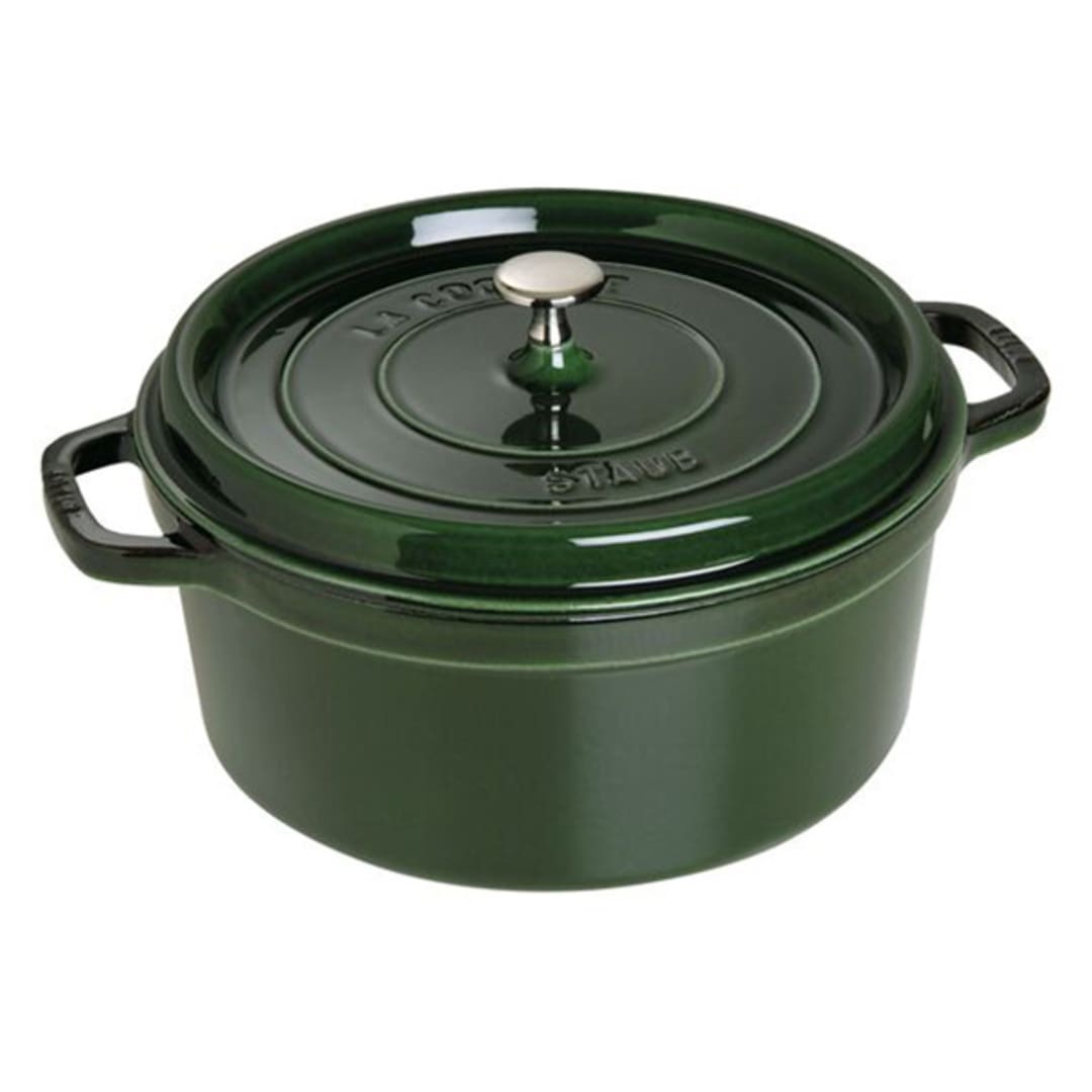 Staub 1102885 Basil Round 7 Quart Cocotte