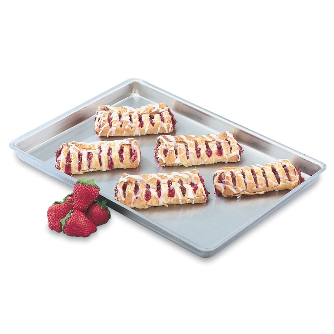Vollrath 68100 Wear Ever Aluminum 15.5 x 10.5 x 1" Sheet Pan