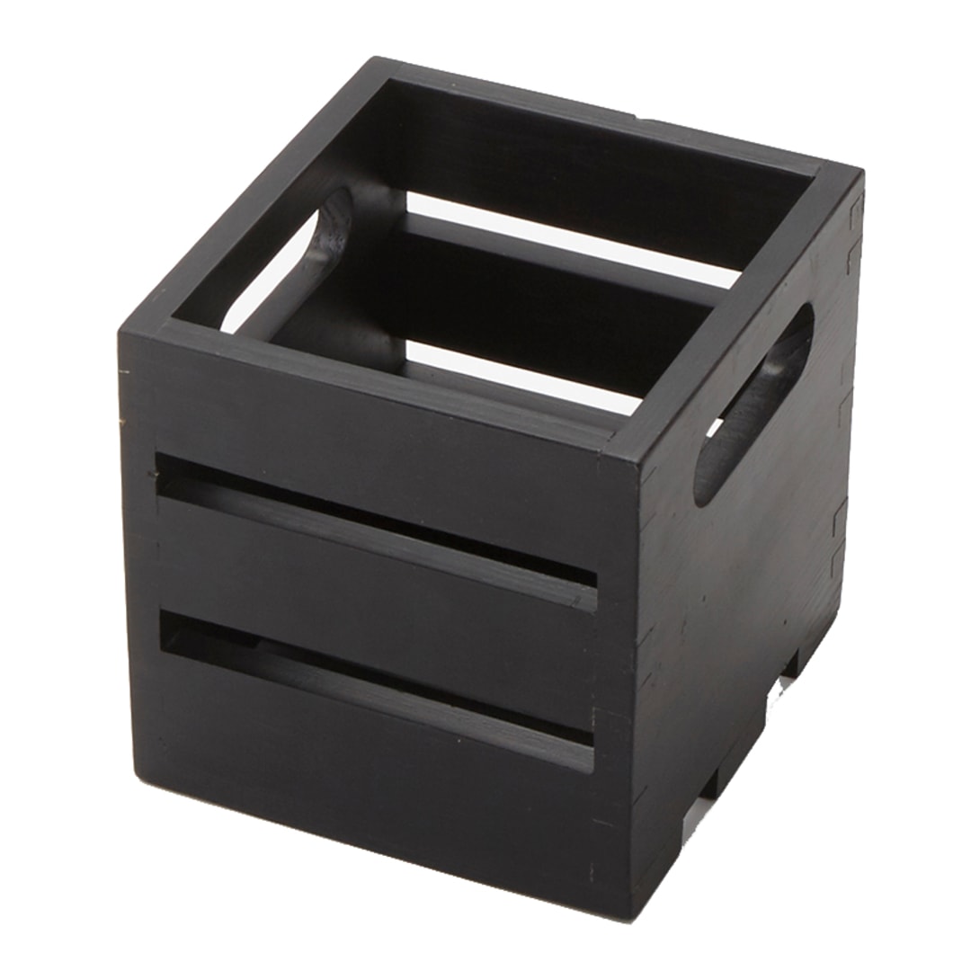 American Metalcraft WTBL6 Wood 6.25 x 6.75 x 5.75 1/6 Sz Display Crate