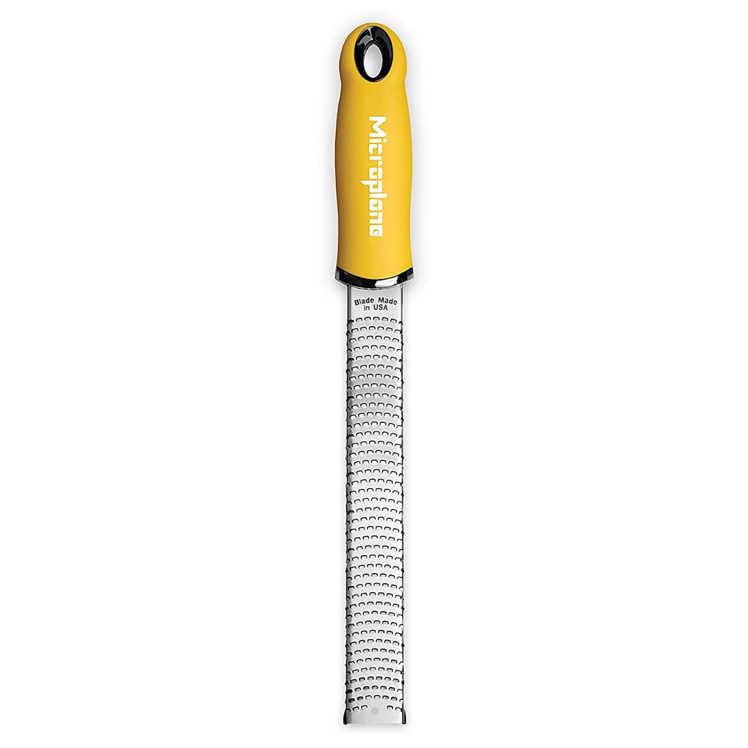 Microplane 46623 Premium Classic Series Yellow Zester / Grater