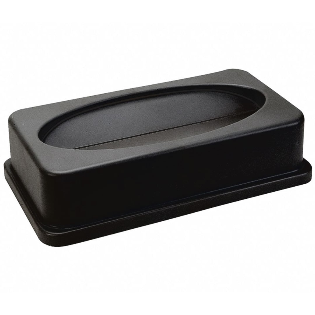 Darling Foodservice Black Lid for 23 Gallon Slim Waste Container