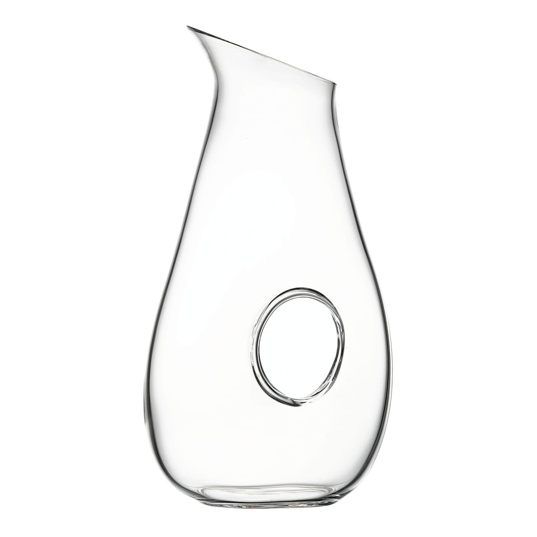 Nude 20933-006 Glass 41-3/4 Ounce Halo Pitcher with Handle - 6 / CS