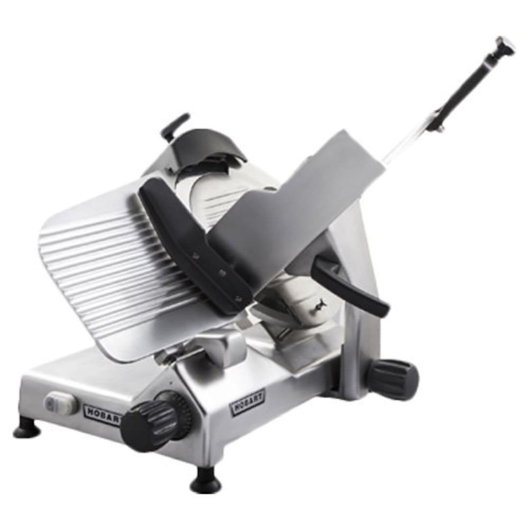 Hobart EDGE13-11 Medium Duty Angle Feed Meat Slicer