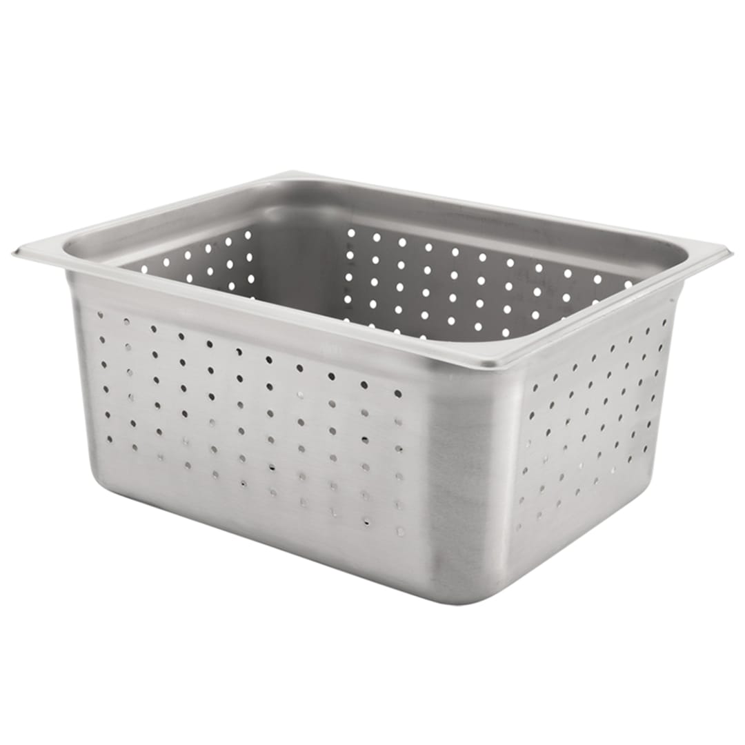 Darling Foodservice 5001056 S/S Perforated Half Size x 6"D Food Pan