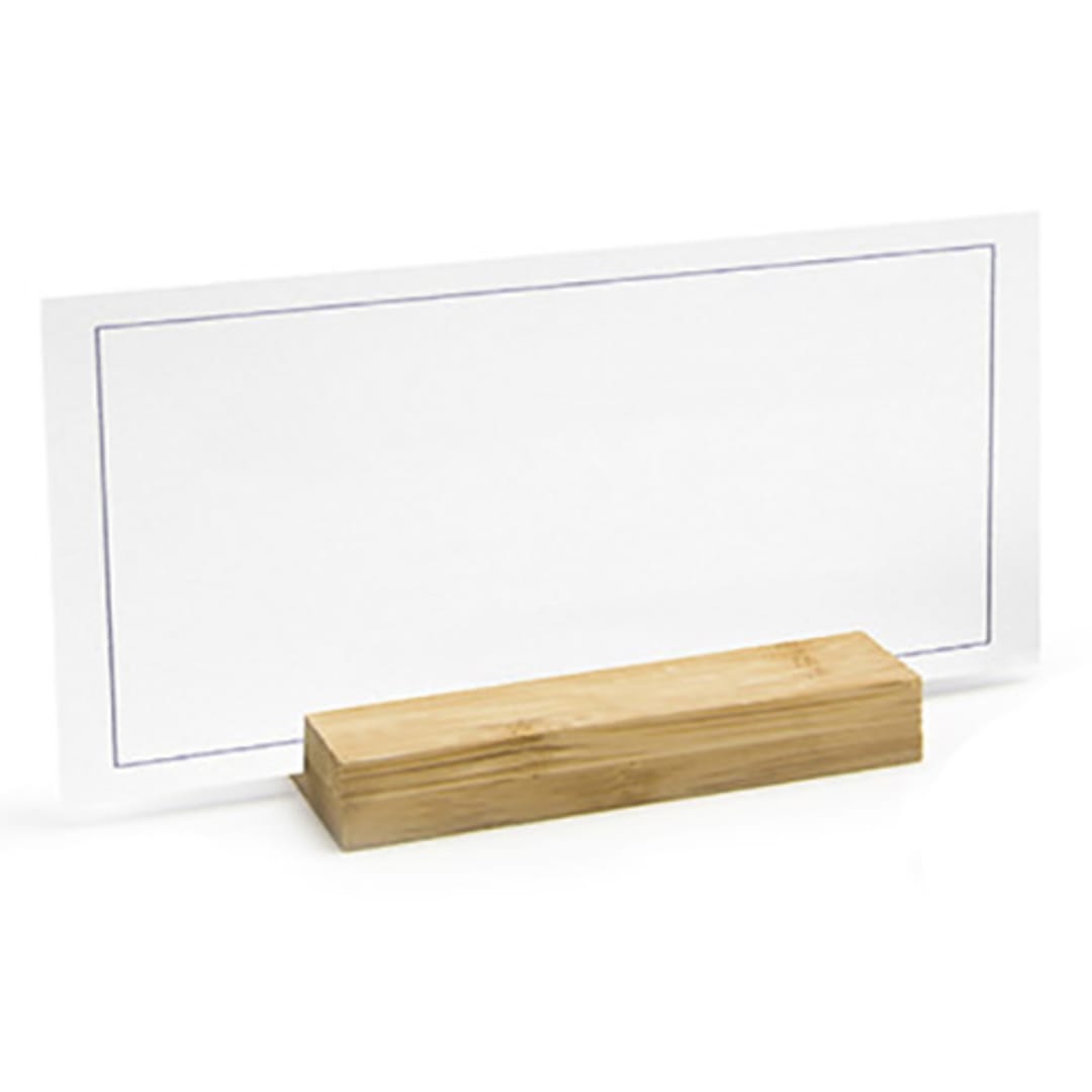 FOH BHO073BBB23 Bamboo Bali Large Menu/Sign Holder