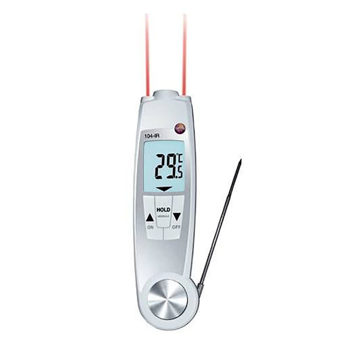 Testo 0560 1040 01 Dual Purpose Folding Probe Thermometer