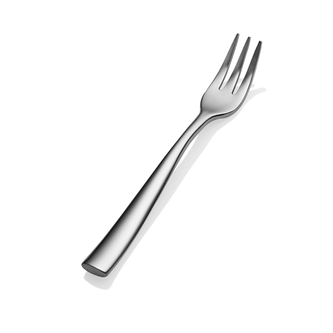 Bon Chef S3008 Manhattan 18/8 Stainless Oyster / Cocktail Fork - Dozen