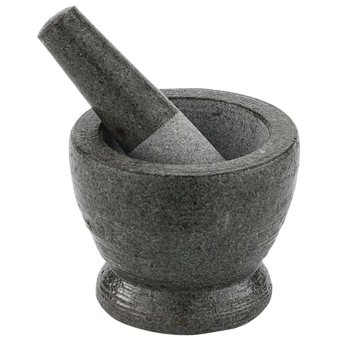 Paderno World Cuisine 49618-18 Marble 7" Mortar and Pestle