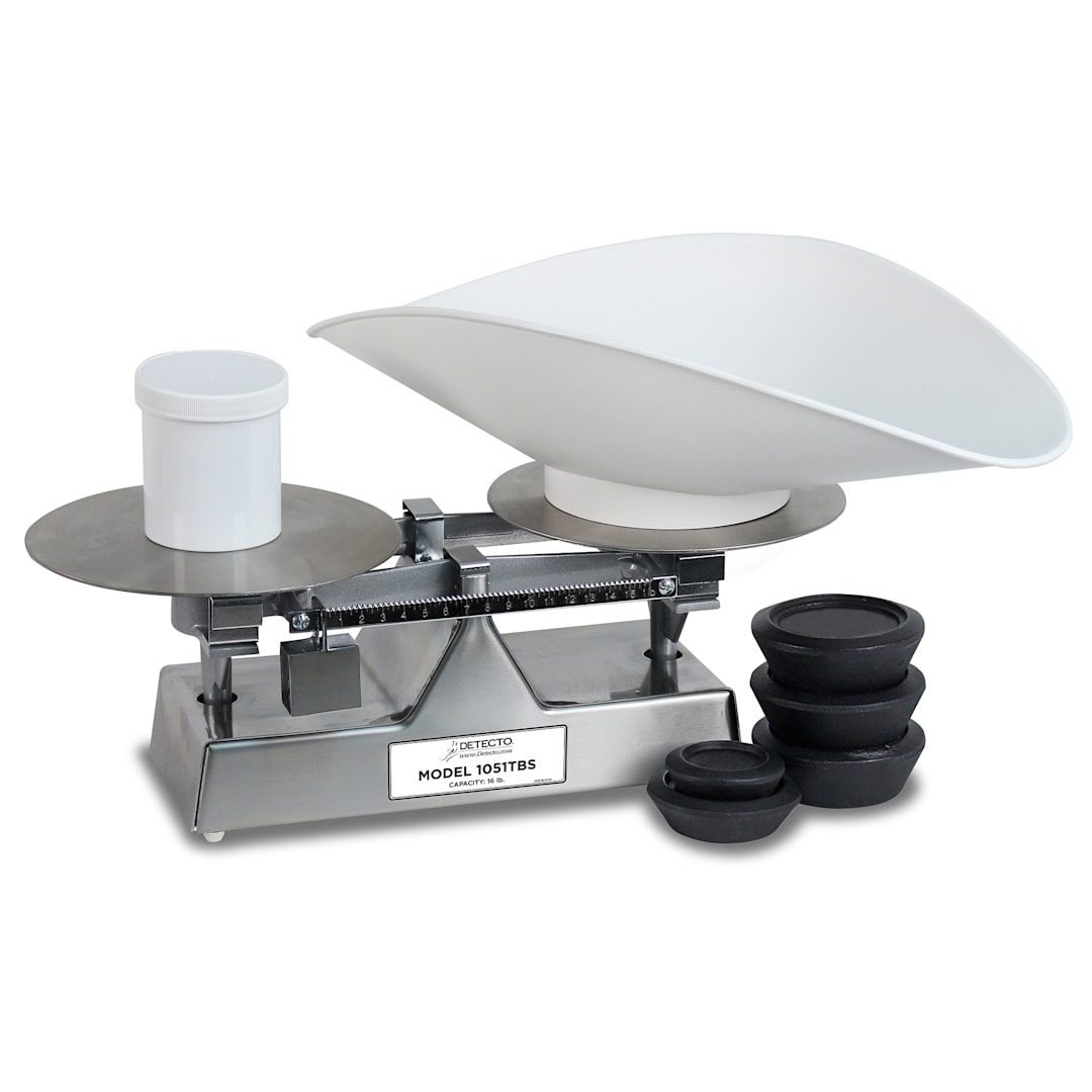 Detecto Scale 1051TBS 16 Lb Baker's Dough Scale