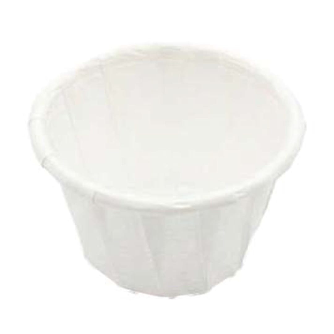 Darling Foodservice Paper 0.5 Ounce Portion Cup - 5000 / CS