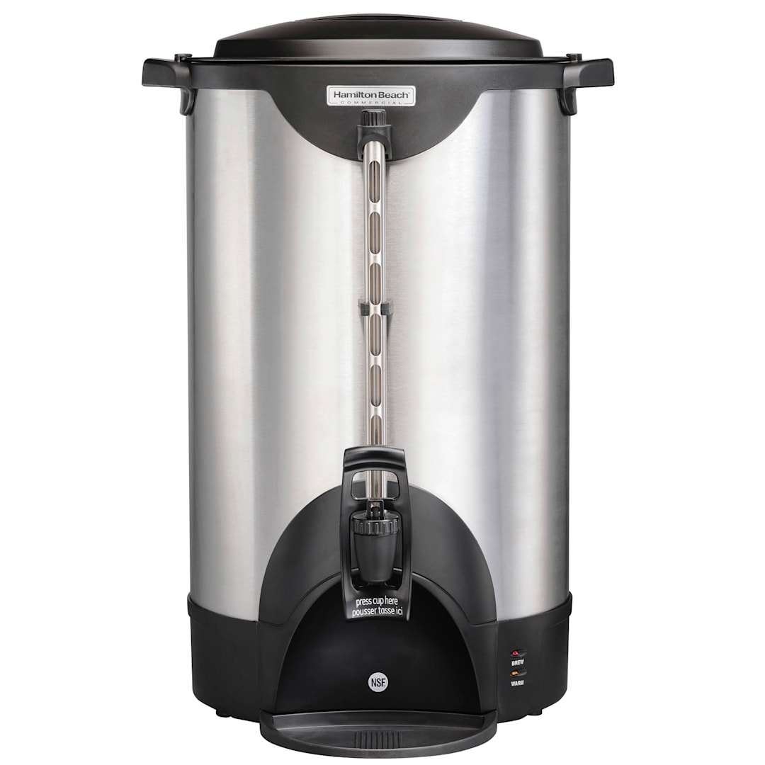 Hamilton Beach HCU100S 120V Double Wall S/S 100 Cup Coffee Urn