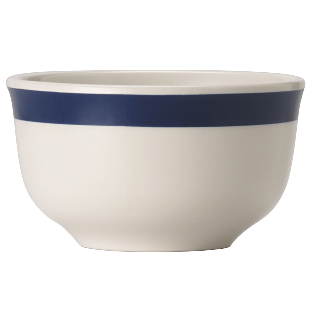 Libbey - Formerly World Tableware BMEL-1140B Blue Band Basics 8 Ounce Bowl
