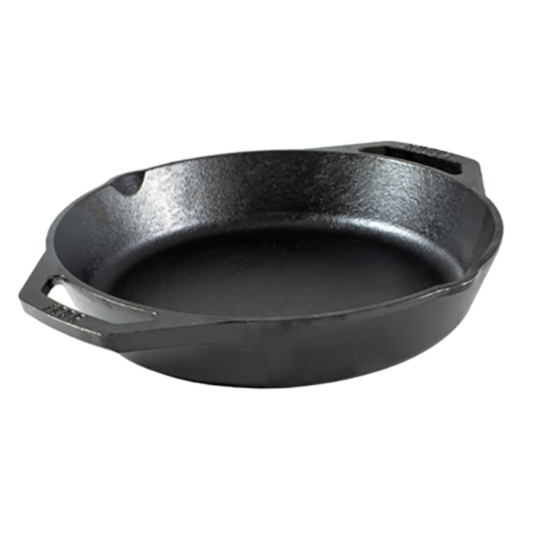 Lodge Manufacturing L8SKL Dual Handle 10.25" Cast Iron Skillet