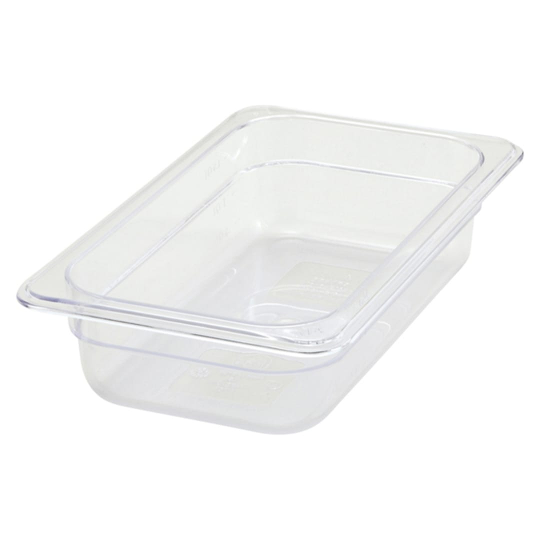 Darling Foodservice Polycarbonate 1/4 Size x 2-1/2"D Pan
