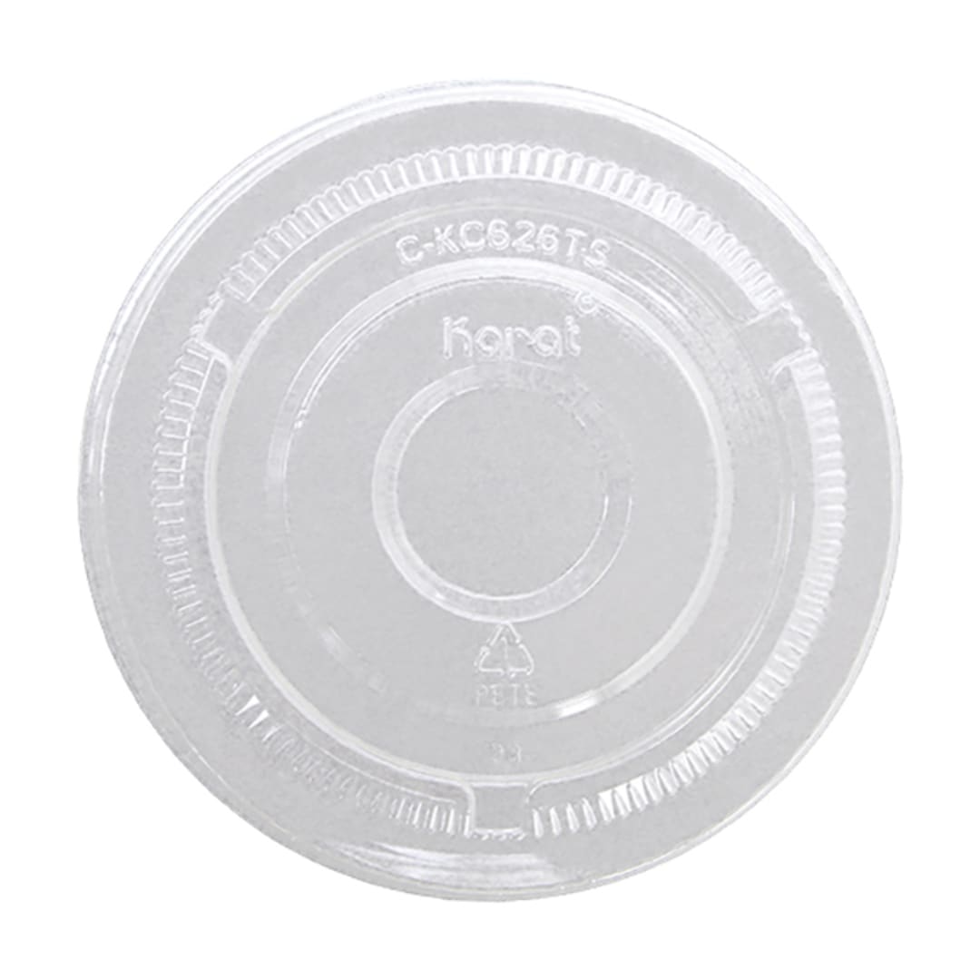 Darling Foodservice Flat Drink Lid for 12-24 Ounce Cup - 1000 / CS