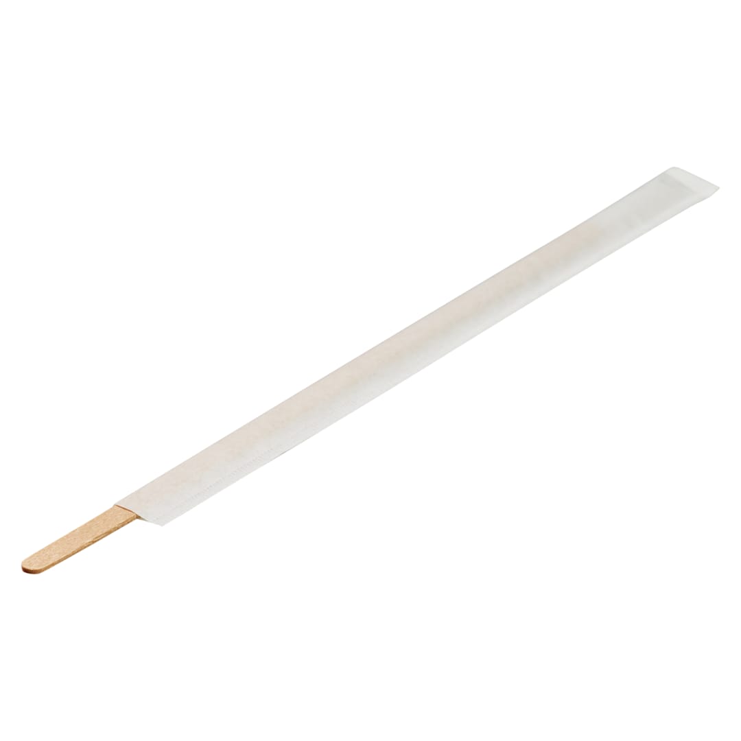 Darling Foodservice Wrapped Wooden 7.5" Coffee Stirrer - 5000 / CS