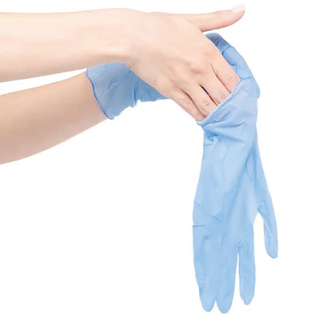 Darling Foodservice Blue Med. Powder Free Nitrile Gloves - 1000 / CS