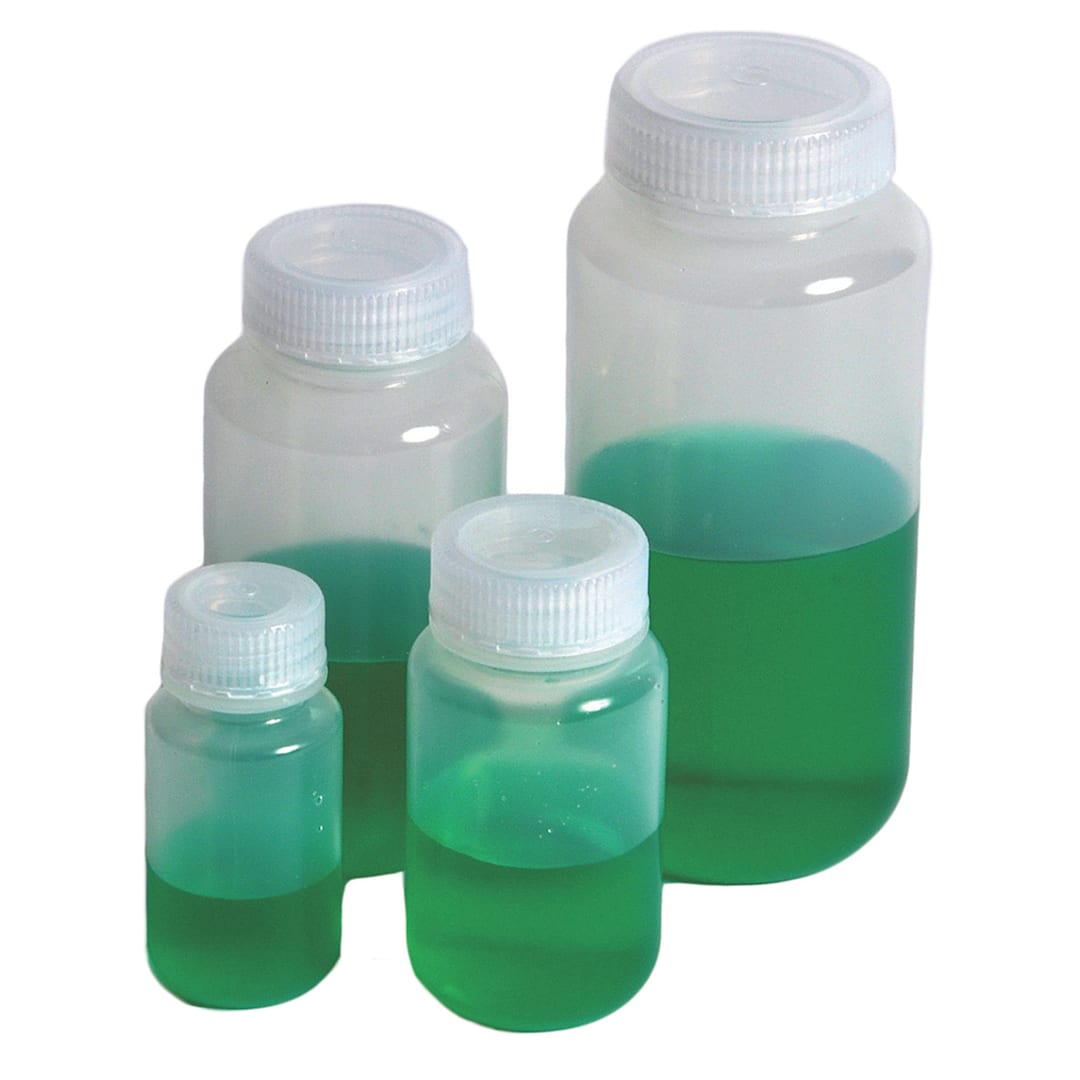 United Scientific 33308 PP Wide Mouth 250ML Reagent Bottle