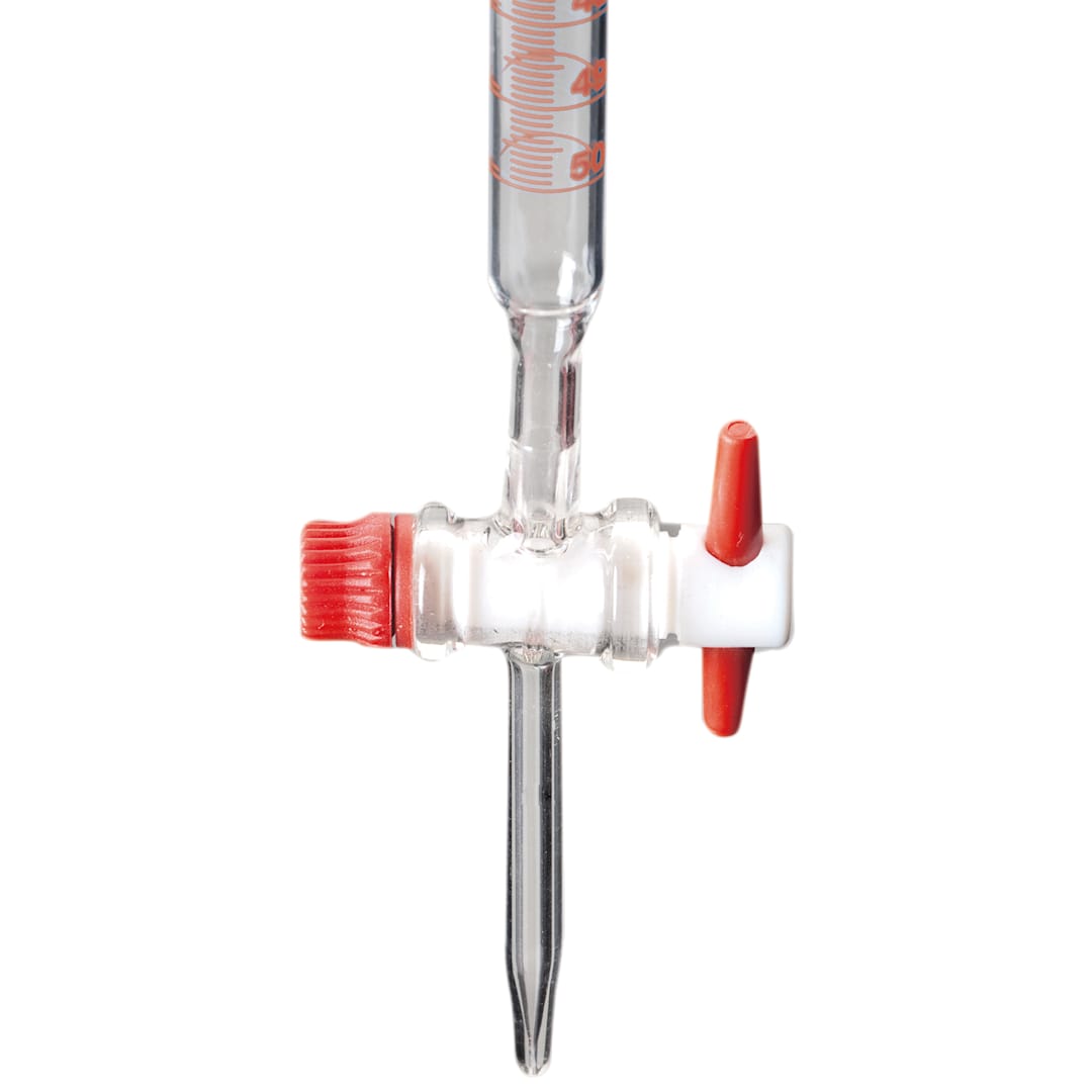 United Scientific BR2129-50 Class A 50ML Straight Stopcock Burette