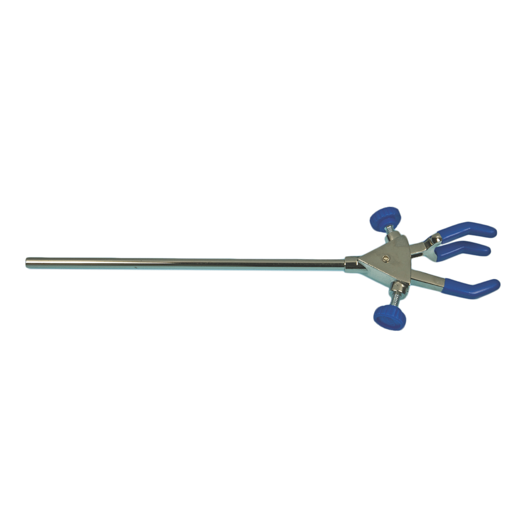 United Scientific ECSIL1 Rod 3-Prong 12.75" Ext Clamp w/ Silicone Grip